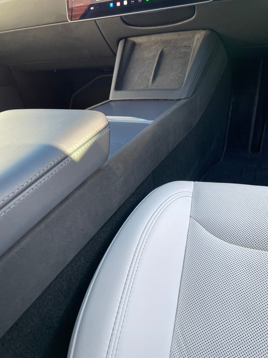Tesla Model 3 Alcantara Console Side Trims - Highland